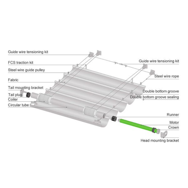FCS Folding Canopy Sunshade - Image 3