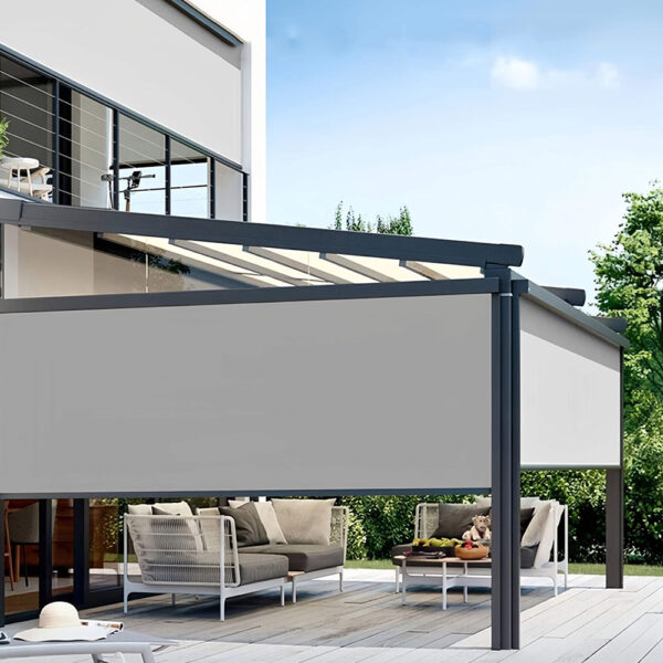 Ultra Wide Windproof Roller Blind - Image 3