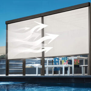 Windproof Roller Blind ﻿